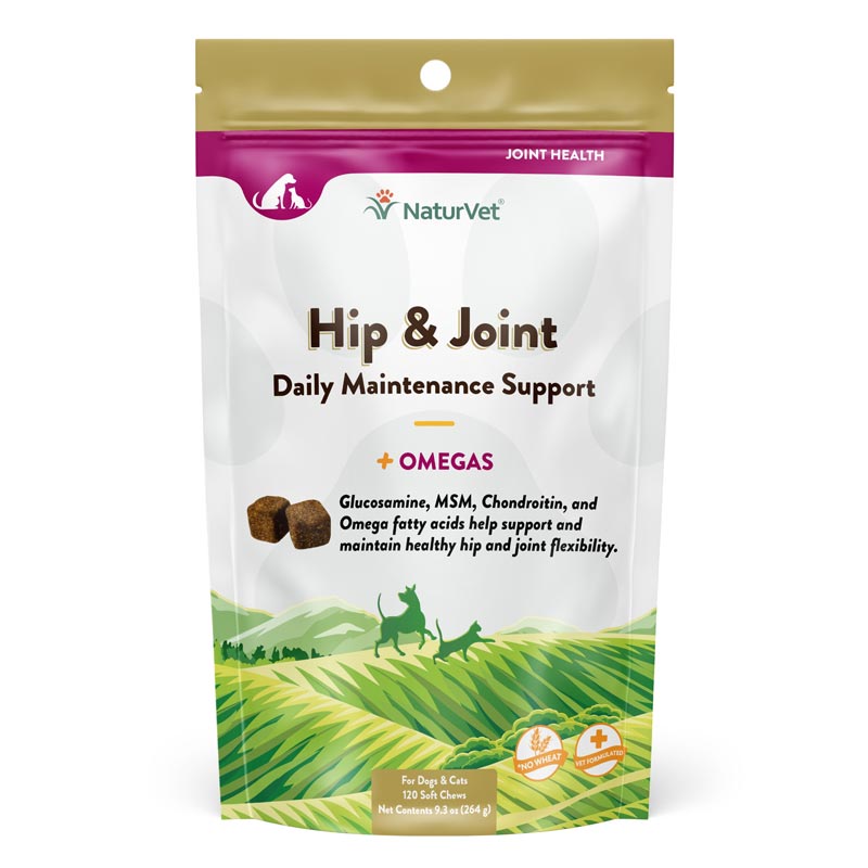 NaturVet Hip &amp; Joint Soft Chews 120 ct. 43077