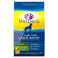 Wellness Complete Health Large Breed Deboned Chicken &amp; Brown Rice Recipe Dry Dog Food 69245