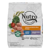 Nutro Wholesome Essentials Large Breed Senior with Farm-Raised Chicken, Brown Rice &amp; Sweet Potato  30 lbs. 92490
