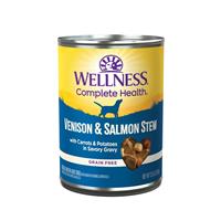 Wellness® Venison &amp; Salmon Stew with Potatoes &amp; Carrots Wet Dog Food 12.5 oz. 94016