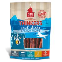 Plato® Thinkers Smart Dog Snacks Resealable Pouch Salmon I002084b