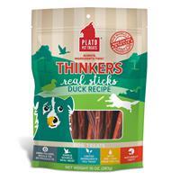 Plato® Thinkers Smart Dog Snacks Resealable Pouch Duck I002083