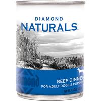 Diamond Naturals Beef Dinner for Adult Dogs &amp; Puppies 13.2 oz. I010716