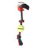 Mammoth® Flossy Chews® Rope Tug 36" with 6" Tennis Ball I010831
