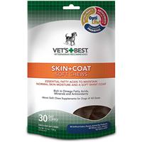 Vet's + Best Skin + Coat Soft Chews Dog Supplement 30 ct. I012345