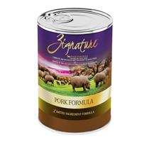 Zignature Pork Limited Ingredient Dog Food Can 13 oz I013611