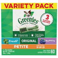 Greenies Petite Variety Pk. 36oz I014260