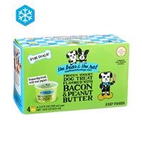 The Bear &amp; The Rat Frozen Yogurt Dog Treat Bacon &amp; Peanut Butter Flavor I014382
