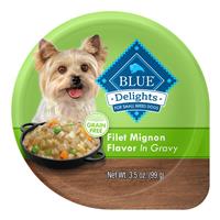 Blue Buffalo Blue Delights Grain-Free Filet Mignon Flavor in Gravy 3.5 oz. I014783