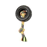 Mammoth TireBiter II with Rope Dog Toy  I018082b