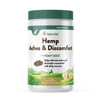 NaturVet Hemp Aches &amp; Discomfort Soft Chews 60 ct I018471