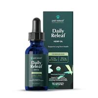 Pet Releaf Daily Releaf 200mg Hemp Oil for Medium Dogs 1 fl. oz.