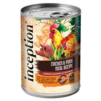 Inception Chicken &amp; Pork Meal Recipe Canned Dog Food 13 oz.  I021431