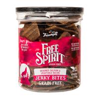 Triumph Free Spirit Grain Free Salmon  &amp; Vegetable Recipe Jerky Bites 20 oz. I021458