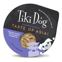 Tiki Dog Taste of Asia Peking Duck with Duck Recipe in Broth 3 oz. I023079