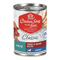 Chicken Soup Classic Pate Turkey &amp; Bacon Recipe for Adult Dogs 13 oz. I023162
