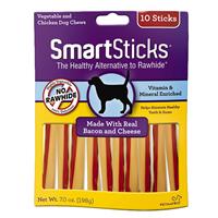 SmartBones SmartSticks Made with Bacon &amp; Cheese 10 pk. I023660