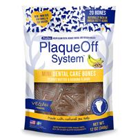 Swedencare PlaqueOff Mini Penut Butter Banana Dental Bone 12oz I025787
