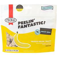 Primal Peelin' Fantastic Freeze-Dried Treats w/ Chicken, Banana and Goat Milk 2 oz. I028007