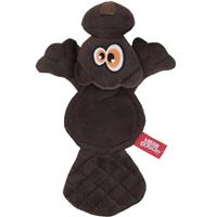 goDog Hear Doggy! Silent Squeak Beaver Dog Toy