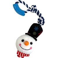 Shoreway Plush Snowman Rope  Dog Toy I030834