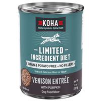 KOHA Limited Ingredient Diet Venison Entree Dog Food Mixer 13 oz. I033637